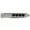 StarTech.com 4-Portowa Karta Sieciowa Gigabit Ethernet - PCI Express, Intel I350 NIC