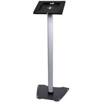 StarTech.com Bezpieczna podłogowa podstawa pod tablet - antykradzieżowa, Czarny, Srebrny, Tablet, Podstawa multimedialna, Aluminium, Tworzywo sztuczne, Stal, 1.5 kg, 24.6 cm (9.7 cala)