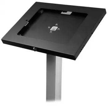 StarTech.com Bezpieczna podłogowa podstawa pod tablet - antykradzieżowa, Czarny, Srebrny, Tablet, Podstawa multimedialna, Aluminium, Tworzywo sztuczne, Stal, 1.5 kg, 24.6 cm (9.7 cala)