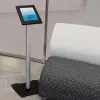 StarTech.com Bezpieczna podłogowa podstawa pod tablet - antykradzieżowa, Czarny, Srebrny, Tablet, Podstawa multimedialna, Aluminium, Tworzywo sztuczne, Stal, 1.5 kg, 24.6 cm (9.7 cala)