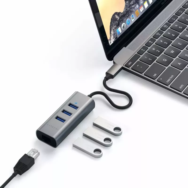 Stacja dokująca do laptopa Satechi ST-TC2N1USB31AM