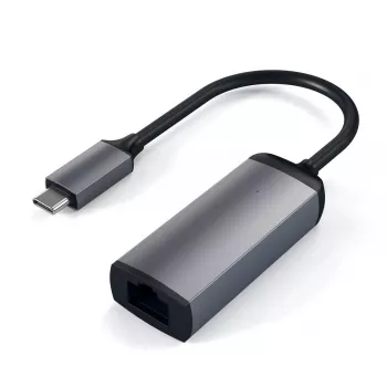 Adapter interfejsu Satechi ST-TCENM — szary, 23,1×62,9×13,9 mm, 1 szt., kompatybilny z Windows/Chrome OS/macOS