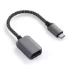 Kabel USB Satechi ST-UCATCM USB C na USB A, USB 3.2 Gen 1 (5 Gb/s), szary