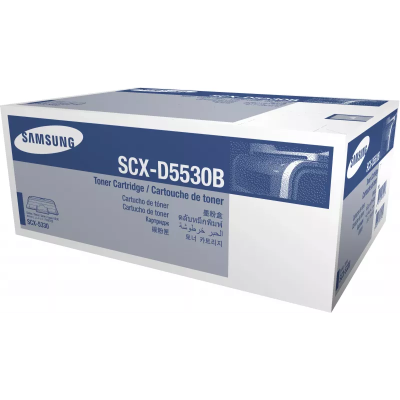 Samsung SCX-D5530B, wysokowydajny czarny toner, 8000 stron, czarna, 1 szt.