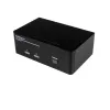 StarTech.com 2-portowy przełącznik KVM Dual DisplayPort USB z audio i hubem USB 2.0