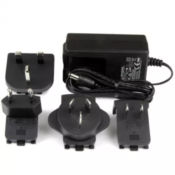Zasilacz DC StarTech.com – 9V, 2A, uniwersalny, do użytku wewnętrznego, 100–240 V, 9 V, 0,8 A, 2 A