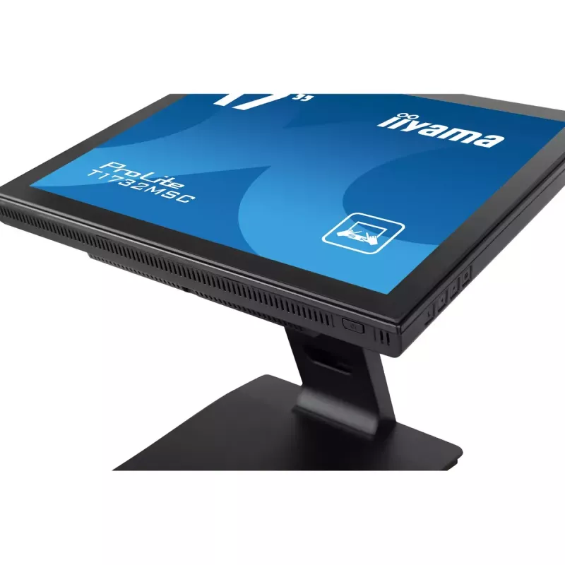 Monitor komputerowy iiyama ProLite T1732MSC-B1SAG 43,2 cm (17 cali) 1280 x 1024 pikseli Full HD LED Dotykowy Na biurko Czarny