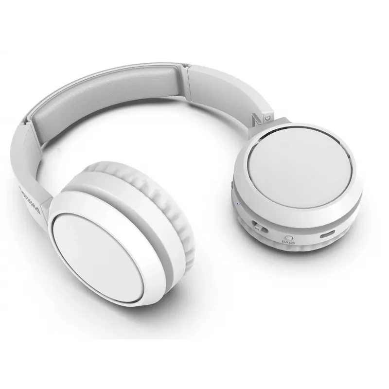 Philips 4000 series TAH4205WT/00 słuchawki/zestaw słuchawkowy Bezprzewodowy Nagłowny Rozmowy/Muzyka USB typu C Bluetooth Biały