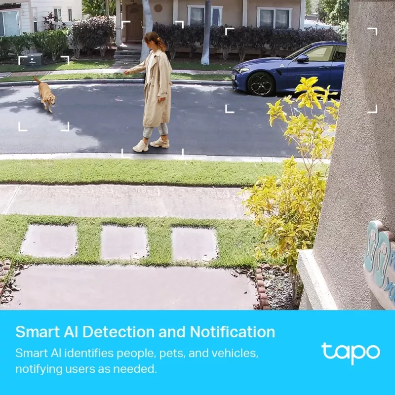 System kamer bezpieczeństwa TP-Link Tapo Smart bezprzewodowy, zestaw z 1 kamerą