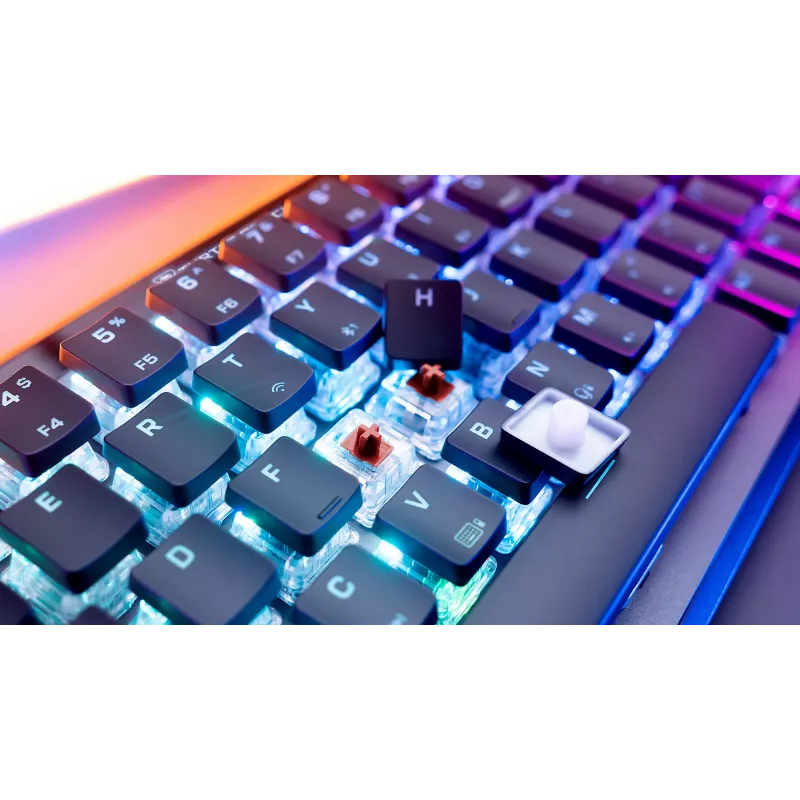 Turtle Beach Vulcan II Mini Air klawiatura Gaming RF Wireless + Bluetooth QWERTZ Niemiecki Czarny