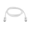 StarTech.com Thunderbolt 3 kabel - 20Gbps - 1m - Biały - Thunderbolt, USB i DisplayPort Kompatybilny