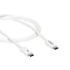 StarTech.com Thunderbolt 3 kabel - 20Gbps - 1m - Biały - Thunderbolt, USB i DisplayPort Kompatybilny