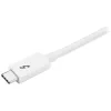 StarTech.com Thunderbolt 3 kabel - 20Gbps - 1m - Biały - Thunderbolt, USB i DisplayPort Kompatybilny