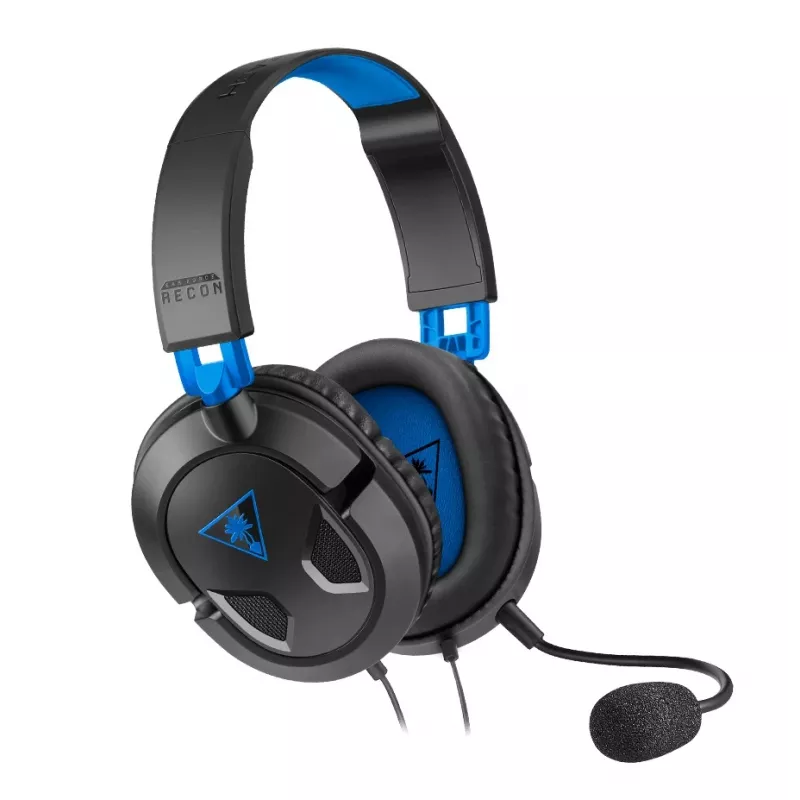 Zestaw słuchawkowy Turtle Beach Recon 50P – przewodowy zestaw słuchawkowy dla graczy – PS5, PS4, Xbox Series X|S, Xbox One i PC