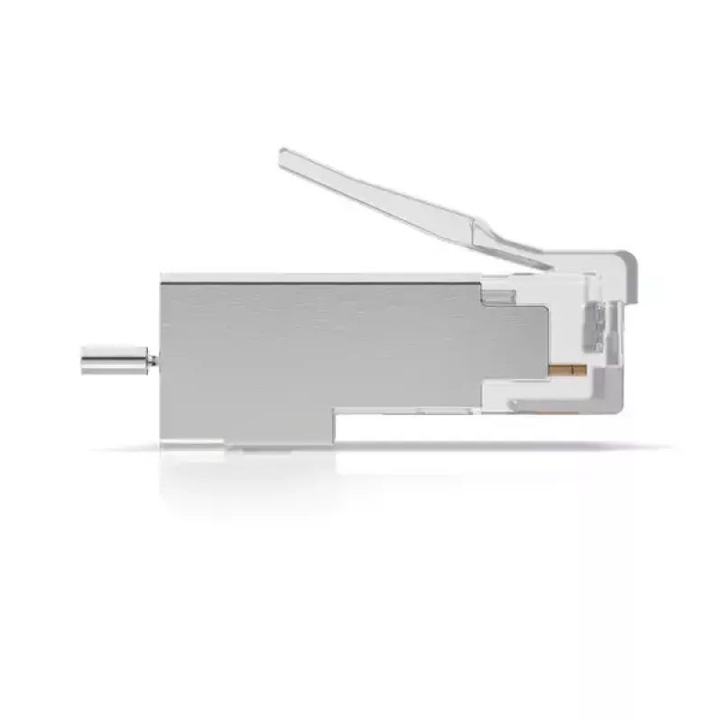 Męskie złącze RJ45 Ubiquiti UISP-Connector-SHD srebrne 100 szt.