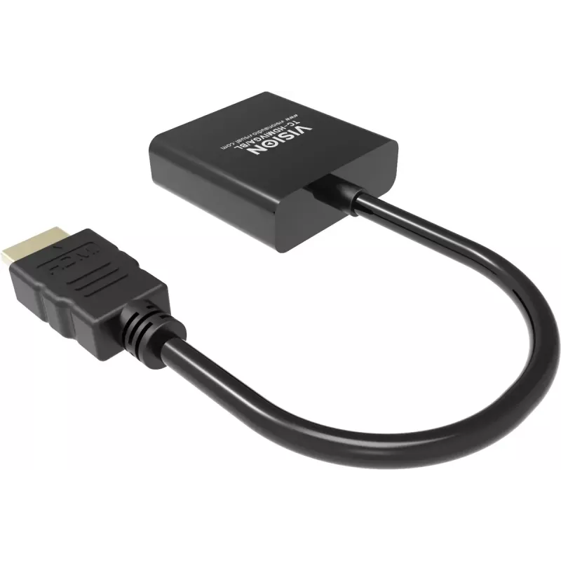 Adapter kabla wideo Vision TC-HDMIVGA/BL
