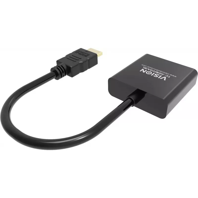 Adapter kabla wideo Vision TC-HDMIVGA/BL