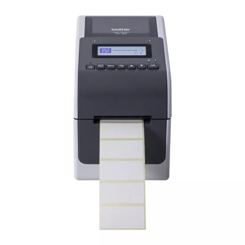Brother TD-2350D300 drukarka etykiet Termiczna 300 x 300 DPI 152 mm/s Przewodowa i bezprzewodowa Ethernet LAN Wi-Fi Bluetooth