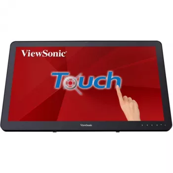 Monitor komputerowy Viewsonic TD2430 59,9 cm (23,6 cala) 1920 x 1080 pikseli Full HD LCD Dotykowy Wielodotykowy Czarny