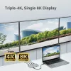Edimax TD-405BP stacja dokująca/port replikujący do laptopów przewodowa Thunderbolt 4 60W