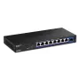 Niezarządzalny przełącznik sieciowy TRENDnet TEG-S5091 — 8× portów RJ-45 2,5G, 60 Gbit/s, 12V, z możliwością montażu na ścianie