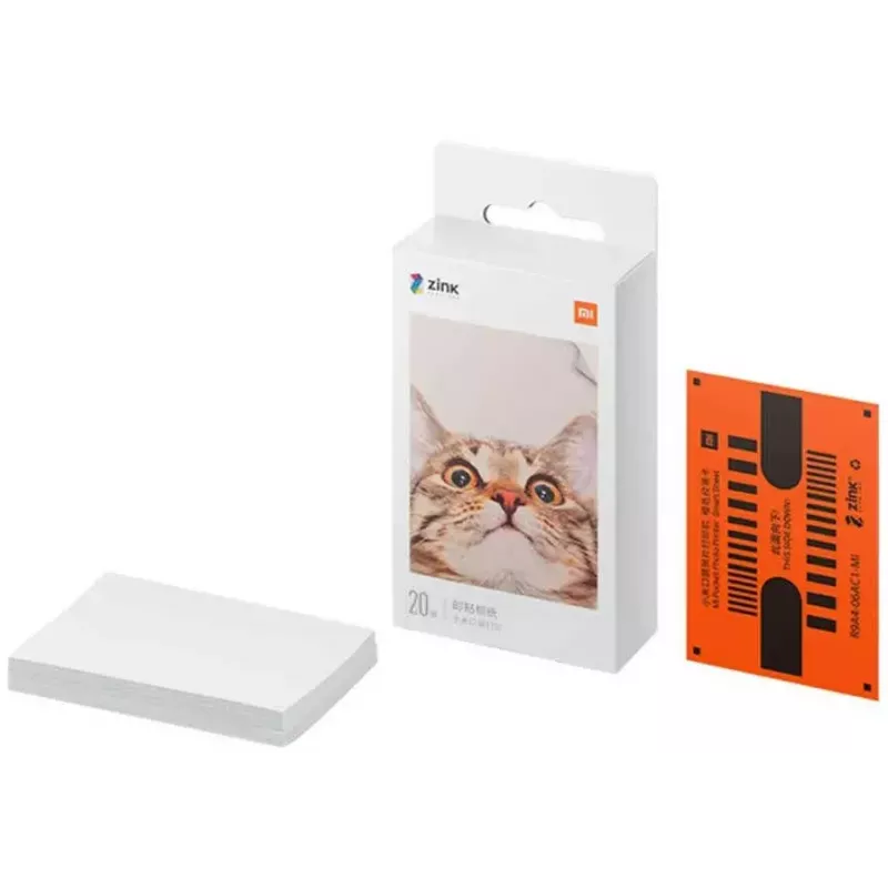 Papier do drukarki zdjęć Xiaomi Mi Portable TEJ4019GL, 20 arkuszy, 2x3 cala
