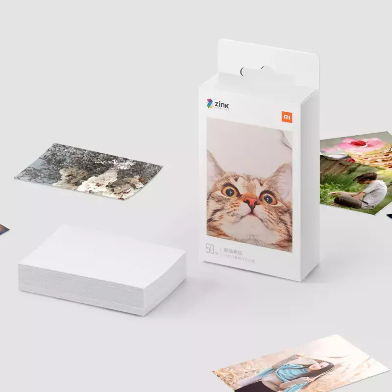 Papier do drukarki zdjęć Xiaomi Mi Portable TEJ4019GL, 20 arkuszy, 2x3 cala