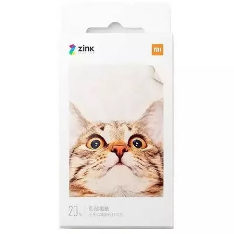 Papier do drukarki zdjęć Xiaomi Mi Portable TEJ4019GL, 20 arkuszy, 2x3 cala