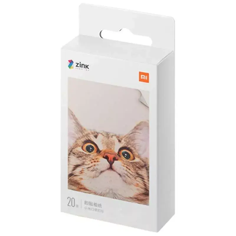 Papier do drukarki zdjęć Xiaomi Mi Portable TEJ4019GL, 20 arkuszy, 2x3 cala