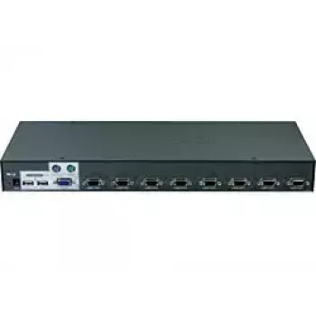 Przełącznik KVM Trendnet TK-803R 8-portowy USB/PS/2 do montażu w szafie rack, VGA, 2048x1536
