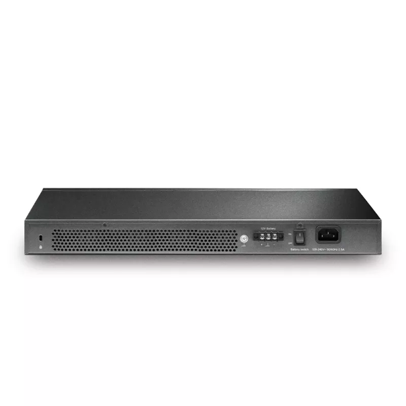 Przełącznik sieciowy TP-Link JetStream TL-SG3428X-UPS Zarządzany L2+/L3 Gigabit Ethernet (10/100/1000) 1U Czarny