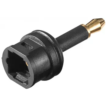 Microconnect TOSLINK-ADAPTER przejściówka złącza Toslink 3.5 Toslink mini Czarny