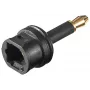 Microconnect TOSLINK-ADAPTER przejściówka złącza Toslink 3.5 Toslink mini Czarny