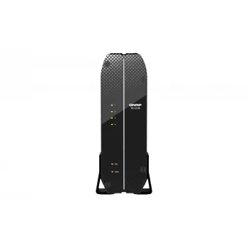 QNAP TS-410E NAS Tower Intel® Celeron® J6412 8 GB 0 TB QNAP QTS Czarny
