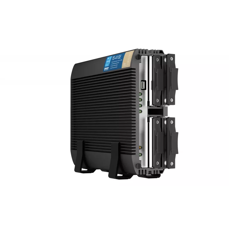 QNAP TS-410E NAS Tower Intel® Celeron® J6412 8 GB 0 TB QNAP QTS Czarny