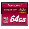 Pamięć Flash Transcend 64 GB CompactFlash 800x TS64GCF800