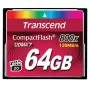 Pamięć Flash Transcend 64 GB CompactFlash 800x TS64GCF800