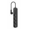Listwa zasilająca Gembird TSL-PS-S4U-01 Smart 4 gniazda AC