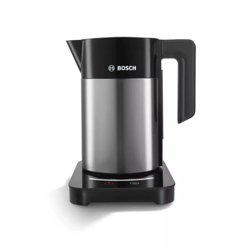 Bosch TWK7203 czajnik elektryczny 1,7 L 1850 W Czarny, Stal nierdzewna