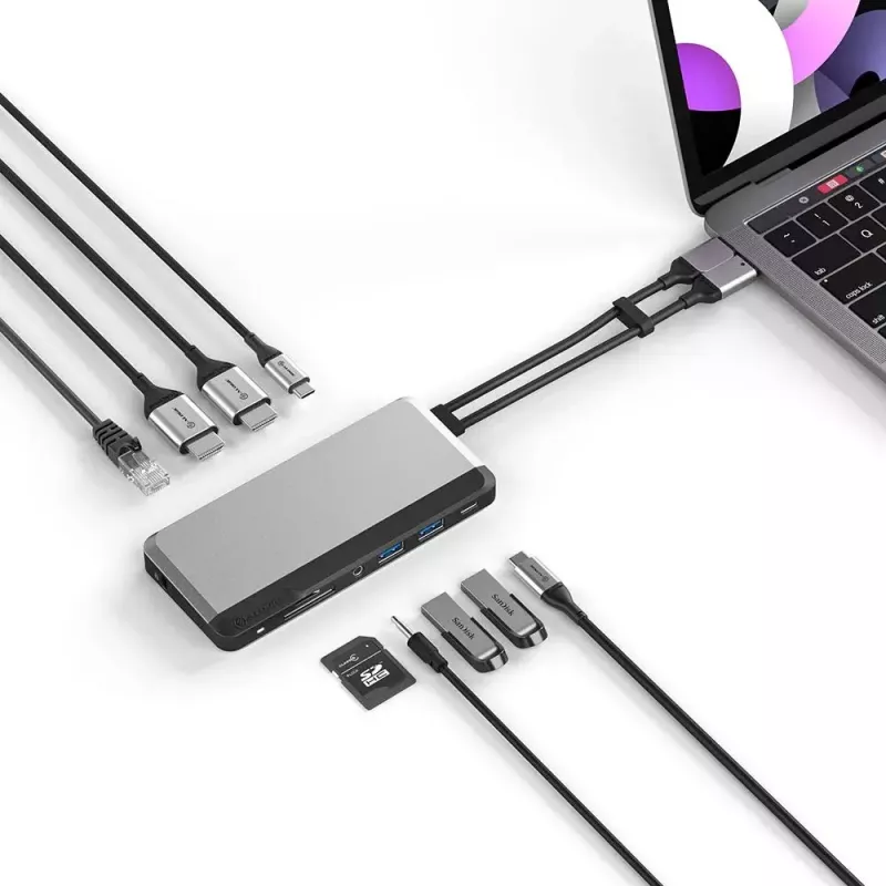 Stacja dokująca ALOGIC 10-w-1 Dual USB-C Super Dock