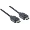 Kabel HDMI Męski-Męski Manhattan HDMM6 4K@30Hz 1.8m Czarny