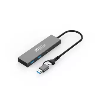 Microconnect UC0066-5G-USB-C-4IN1 hub interfejsu USB-C 4 porty