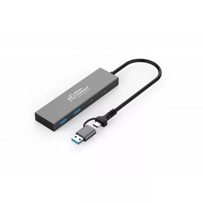 Microconnect UC0066-5G-USB-C-4IN1 hub interfejsu USB-C 4 porty