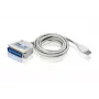 ATEN USB Parallel Printer kabel UC1284B biały USB Type A C-36