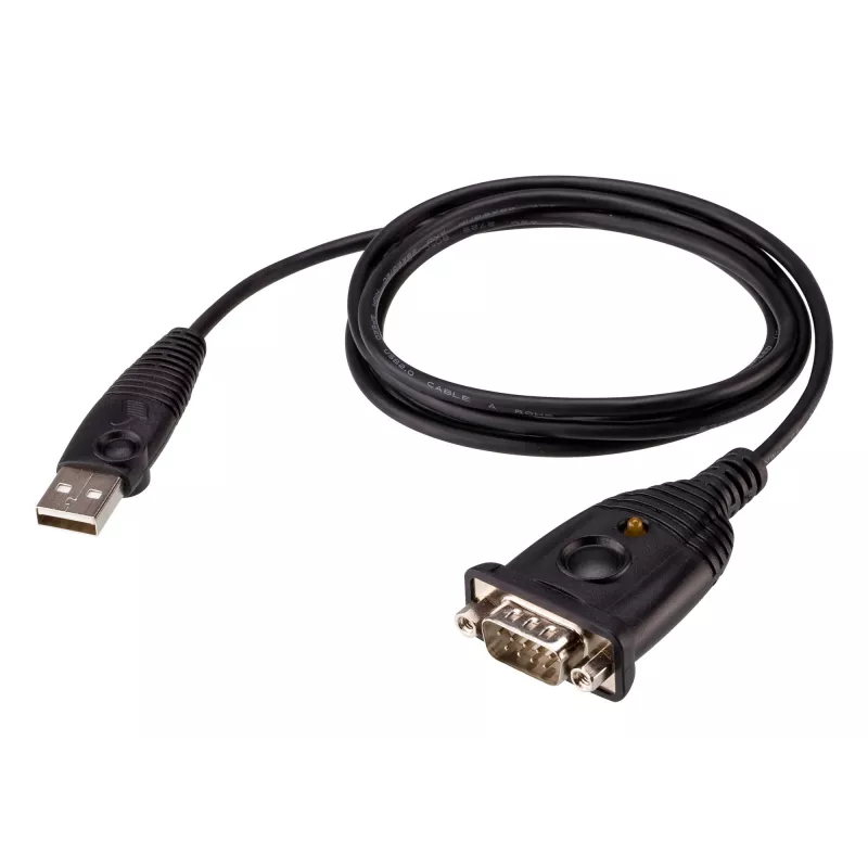ATEN UC232AF USB Type-A RS-232 Czarny Kabel 1.2 m