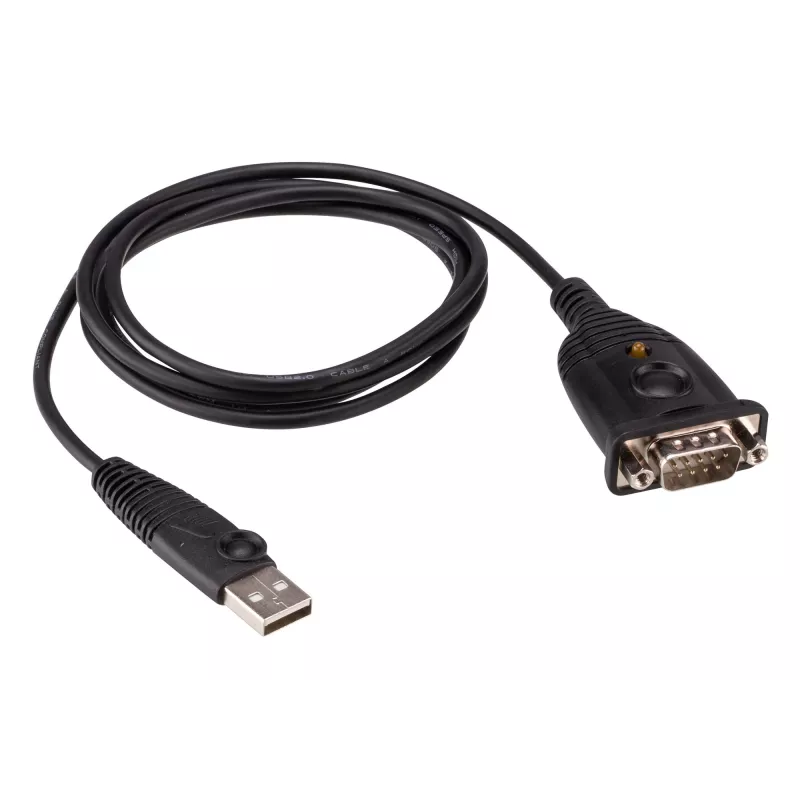 ATEN UC232AF USB Type-A RS-232 Czarny Kabel 1.2 m