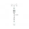 ATEN UC232AF USB Type-A RS-232 Czarny Kabel 1.2 m