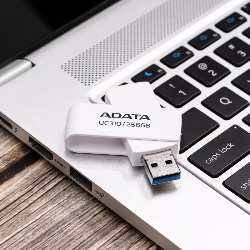 ADATA UC310 pamięć flash USB 256 GB USB Typ-A 3.2 Gen 1 (3.1 Gen 1) Biały