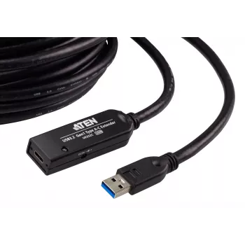 Kabel przedłużający ATEN 20 m USB 3.2 Gen1 USB A do USB C 5 Gbit/s
