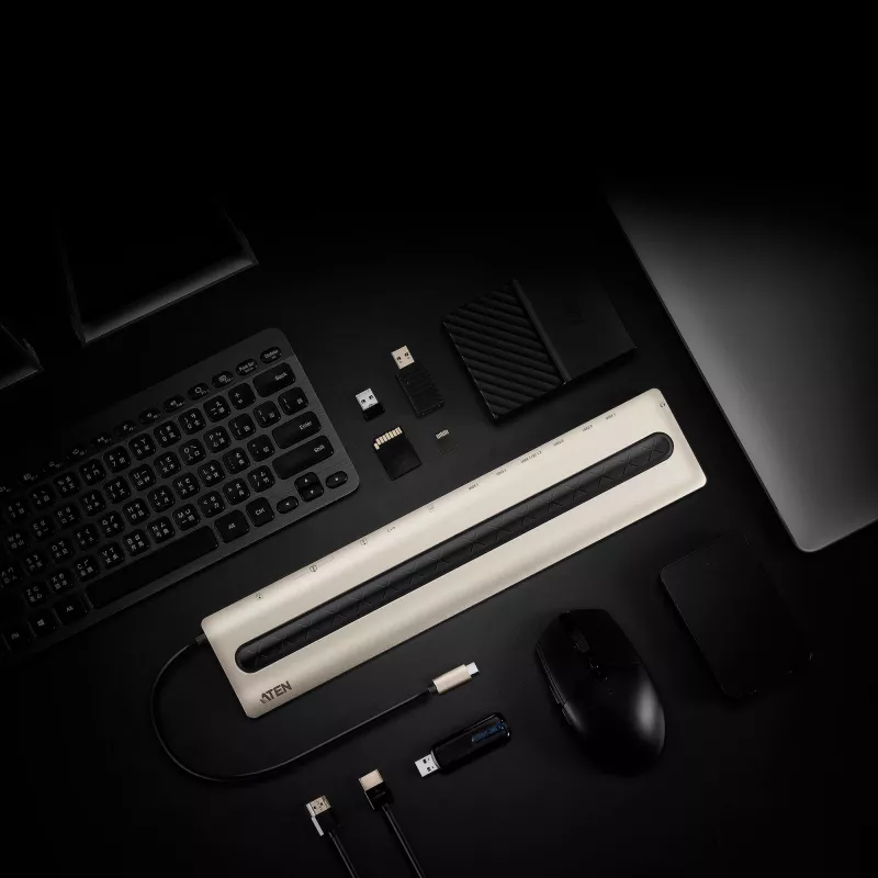 ATEN USB-C Multiport Dock z przesyłem mocy